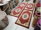 Тъкан персийски килим Blue stones 5261_red